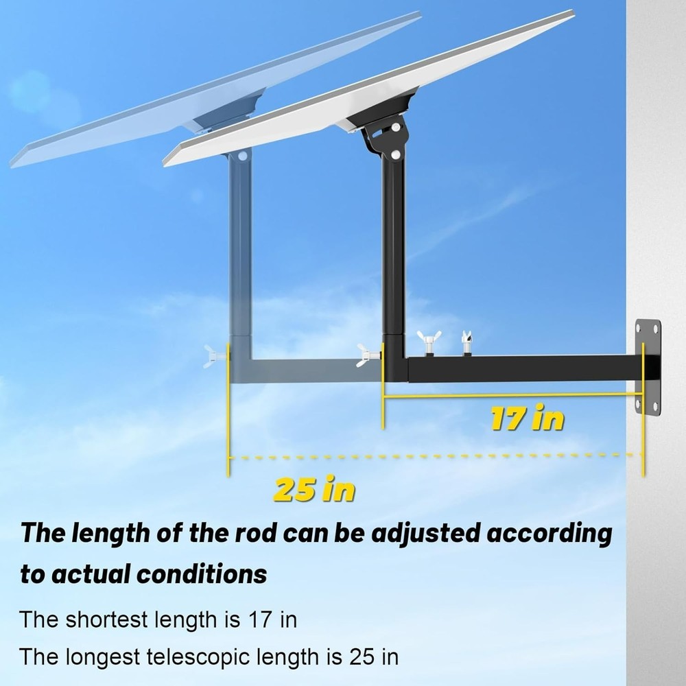 Versatile Starlink Gen 3 Wall Mount - Easy Installation & Optimal Viewing Angles