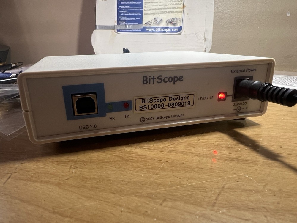 BitScope Designs BS100 USB Mixed Signal PC Oscilloscope Logic Analyzer
