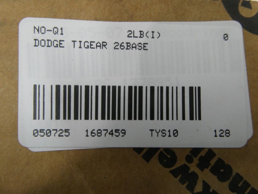 Dodge Tigear 26BASE Bolt-on Base Size-26