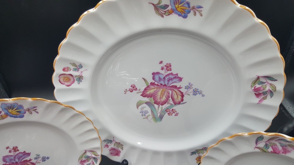 Spode Copeland Iris 1 - 5 Five Piece Place Setting Multiples Available
