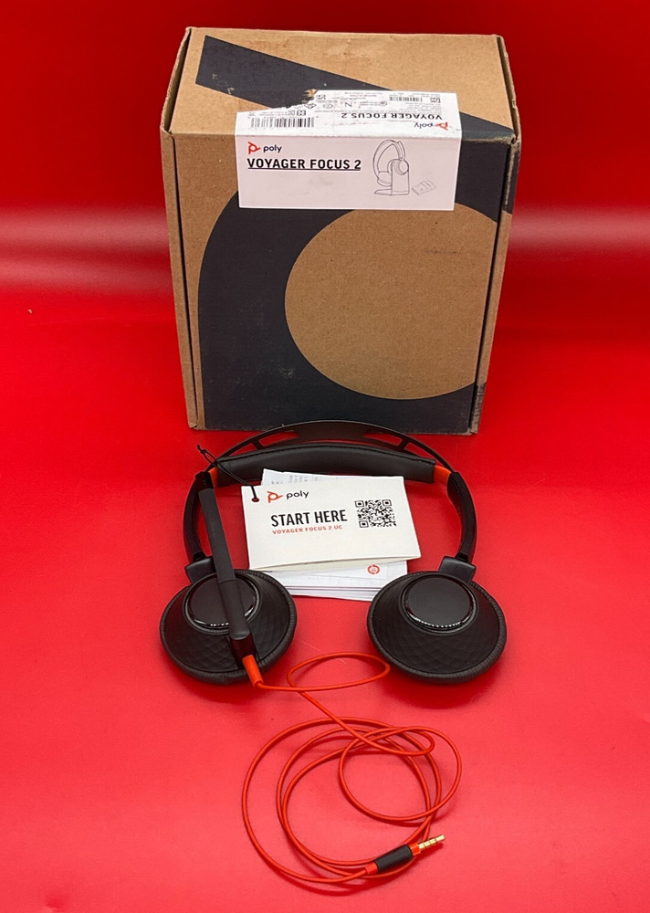 Poly Plantronics Blackwire 5200 Corded USB Headset C5220T ✅❤️️✅❤️️