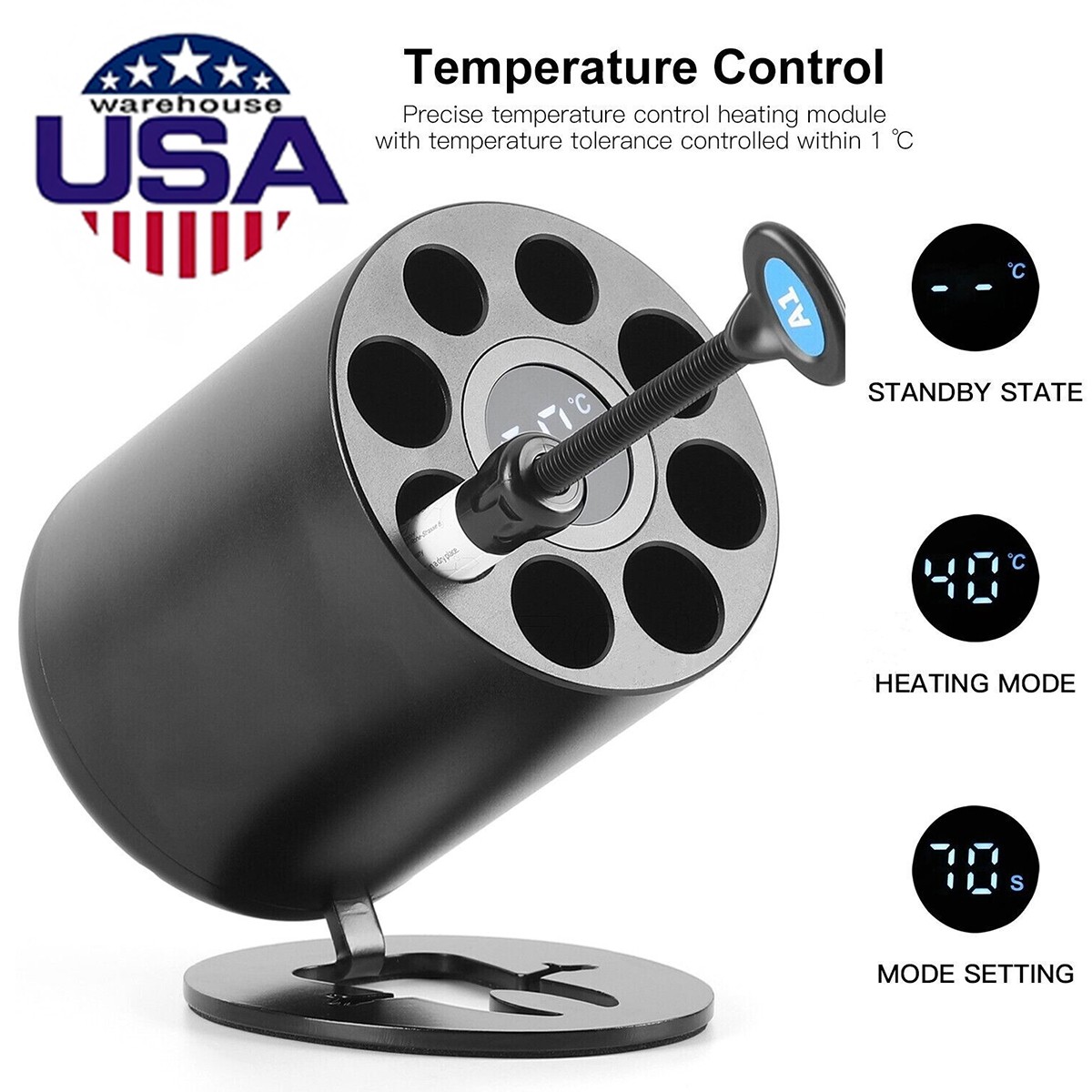 Dental Composite Resin Material Heater Soften Warmer Adjustable 40-70℃