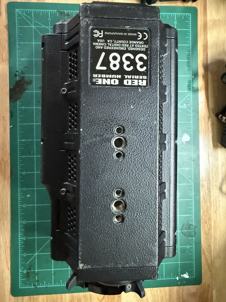 Powers On - Red One Mysterium-X MX camera 4K Digital Camera.