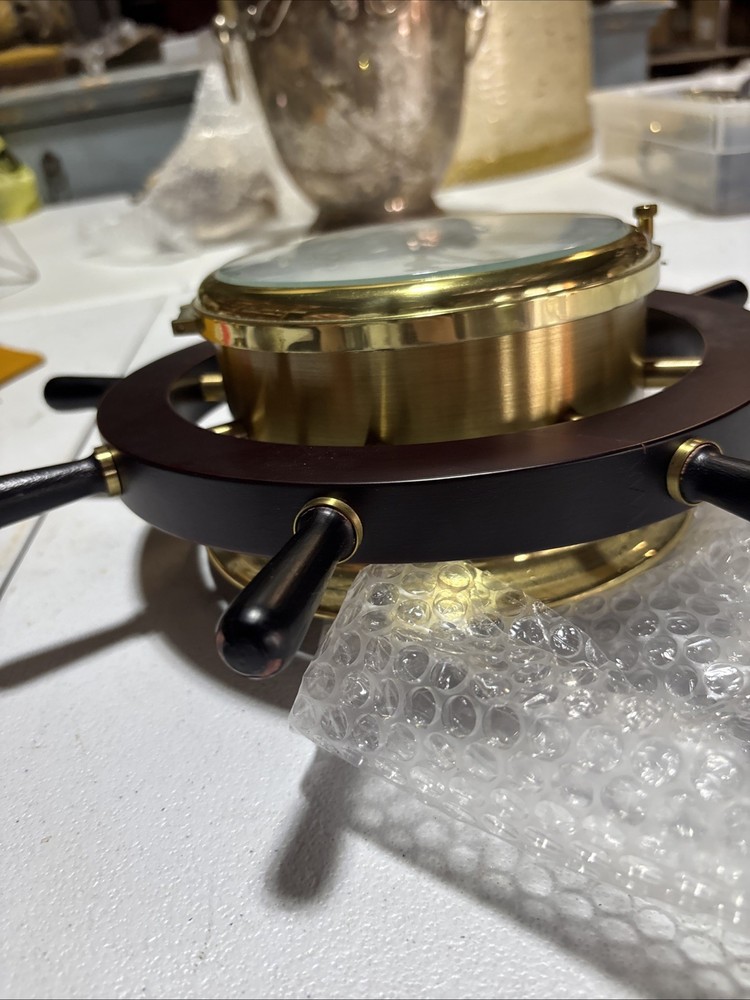 Schatz Royal Mariner 8 Day Brass Clock