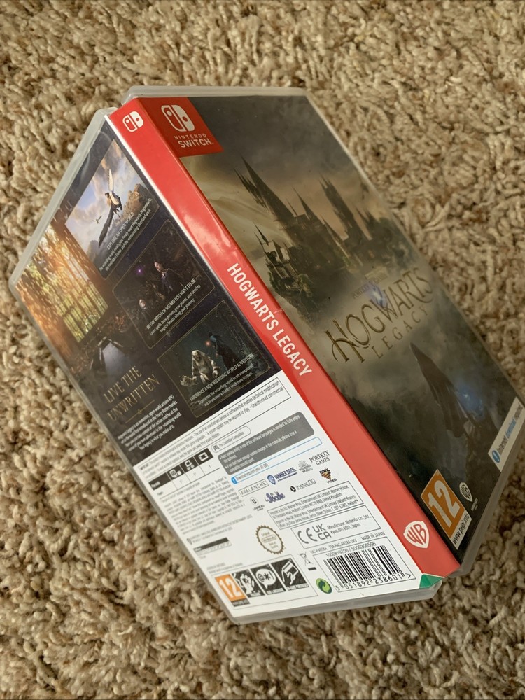 Empty Case ONLY! REGION FREE - Hogwarts Legacy - Nintendo Switch