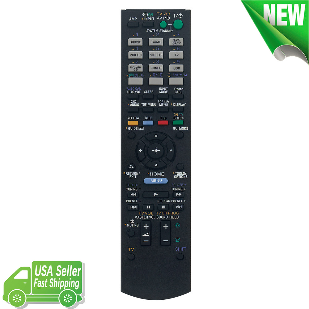 New RM-AAU106 RM-AAU107 Replace Remote Control for Sony AV Receiver STR-DH720HP