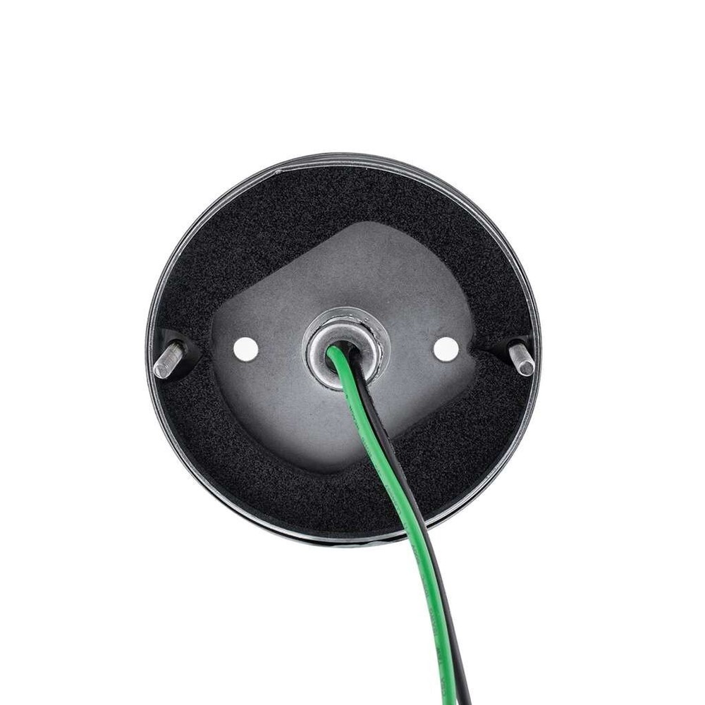 Dual Function LED Glass Watermelon Flush Mount Kit - Amber