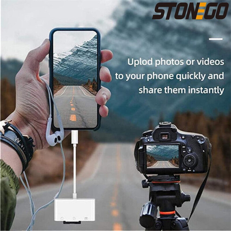 3 in 1 Type C USB OTG Adapter SD/TF Card Reader For Samsung Android MacBook