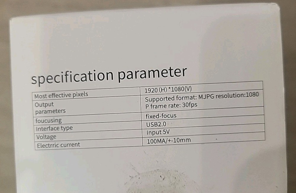 HP 1080P Web Camera-S3