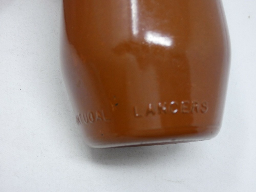 Vintage Lancers Vin Rose Empty Bottle 5 5/8"