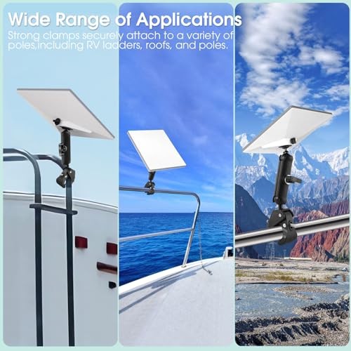 Starlink Mini Mount, Adjustable Clamp for Starlink Mini