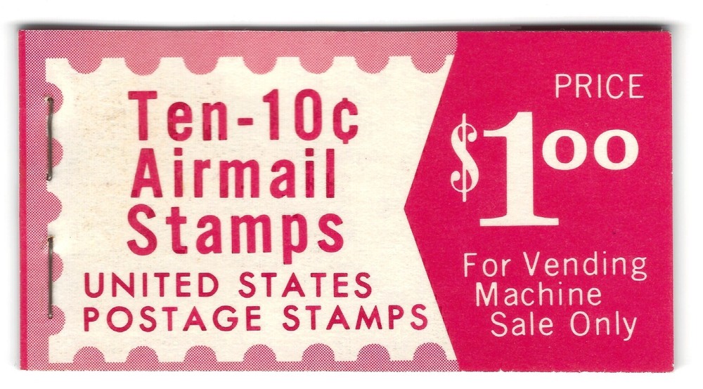 Stamp US BKC21, complete with both panes, clean