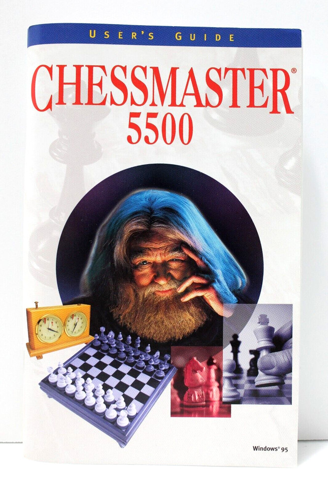 Chessmaster 5500 User's guide Only; Windows 95 - Mindscape, 1997
