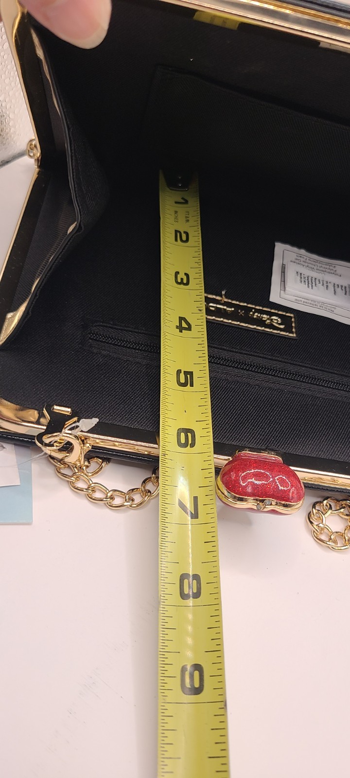 Disney x Aldo Clutch Purse Snow White Mirror Mirror, Disney 100th BlackGold New