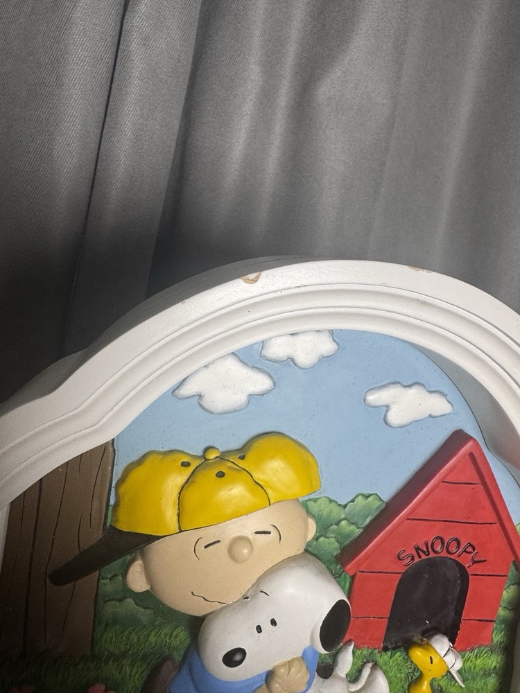 Peanuts Danbury Mint The Snoopy Collector Clock 2003 Works