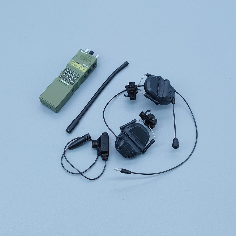EASY&SIMPLE ES GA1010S 1/6 Scale SAS BRAVO 0-7 Ghost Action Figure Headset Model