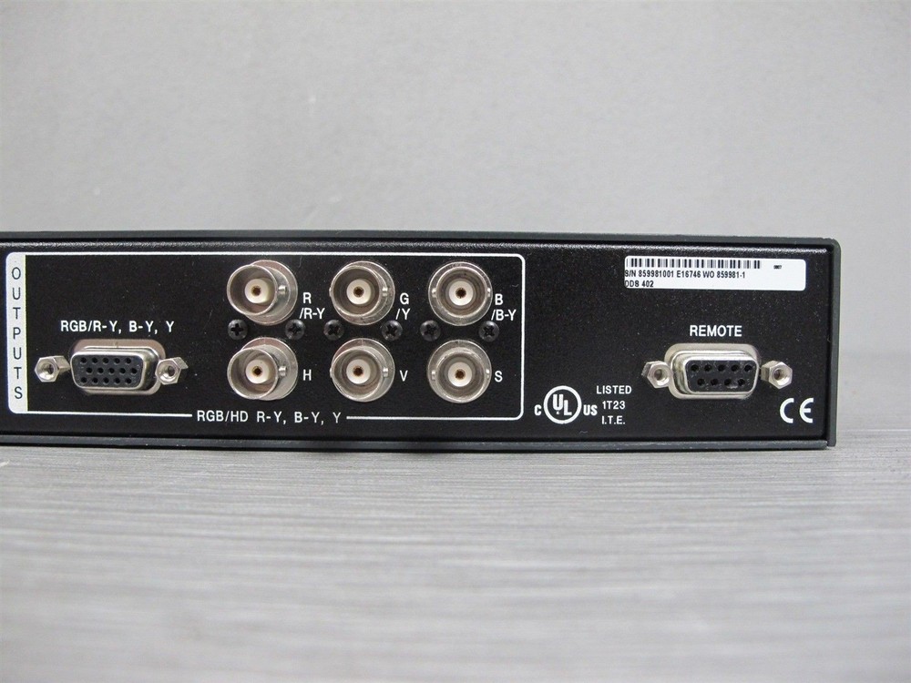 Extron DDS 402 Digital Display Two Input RGB Video Scaler