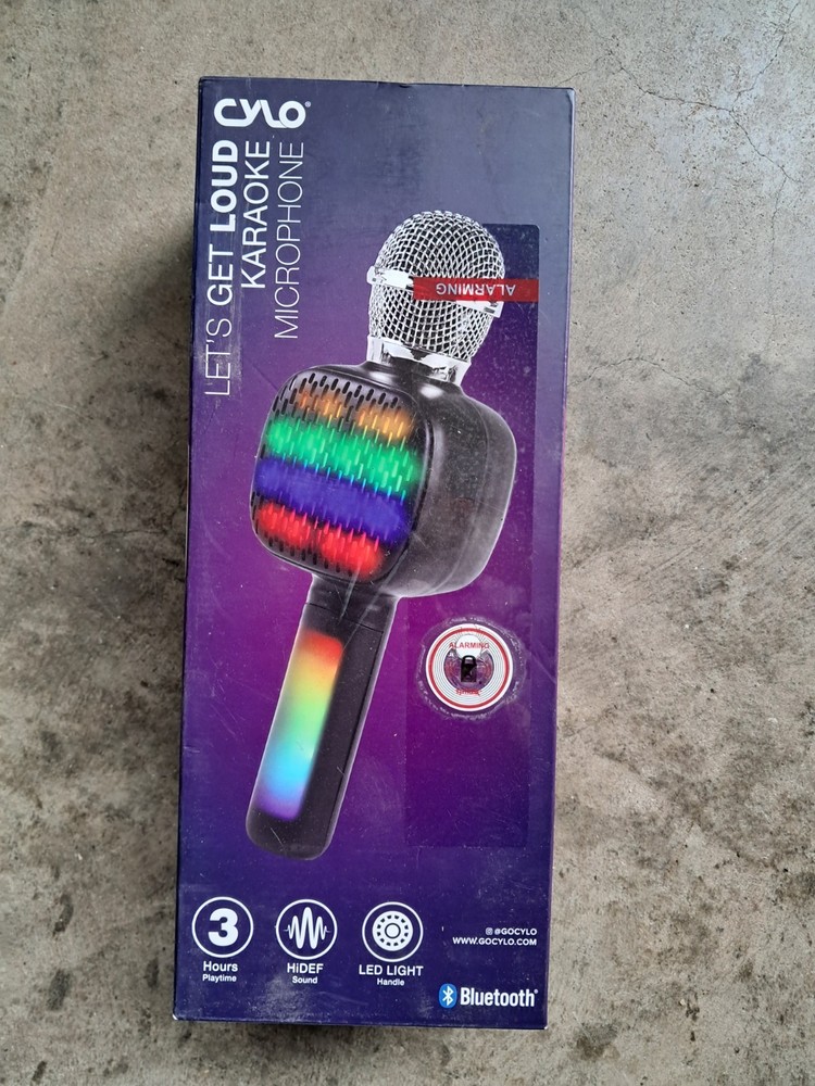 Cylo Lets Get Loud Karaoke Microphone