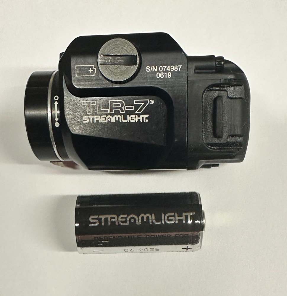 STREAMLIGHT TLR-7 Tactical Flashlight- 1913-1 Rail Key installed - Nice!!    987