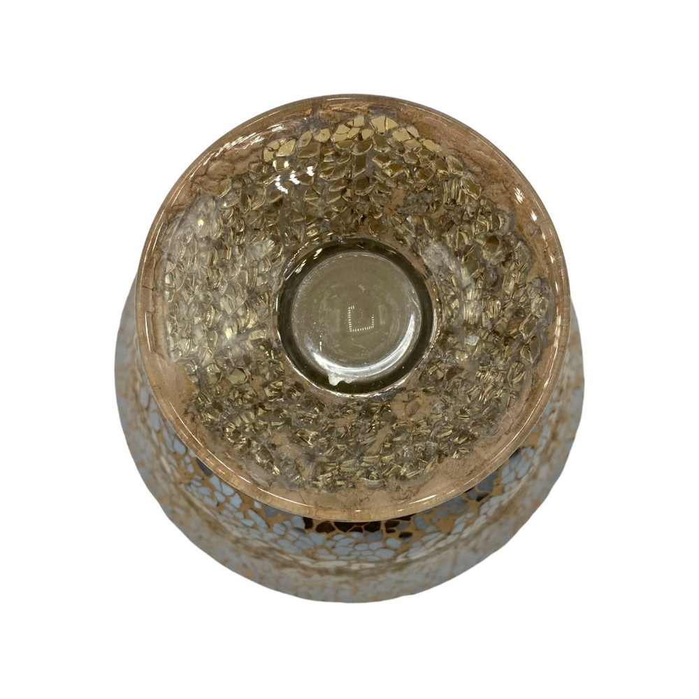 Crackle Glass Mosaic Candy dish