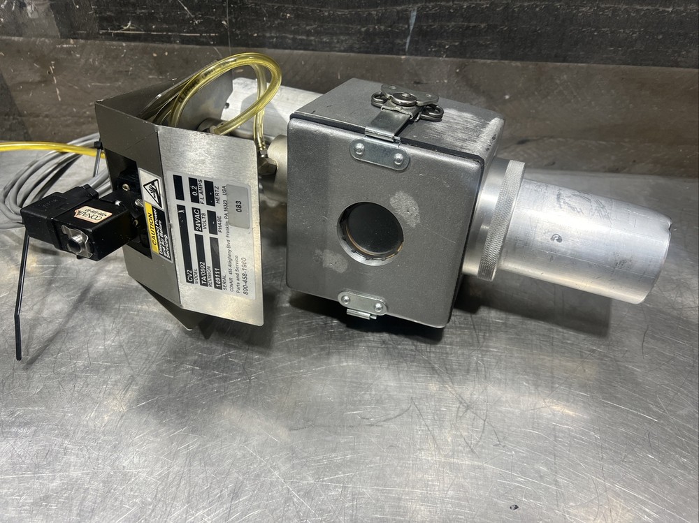 CONAIR material Hopper Isolate Receiver Model CV2. Used Surplus. Item ID 7