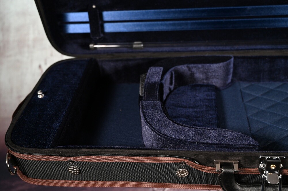 Petz well made viola case, adjustable interior
