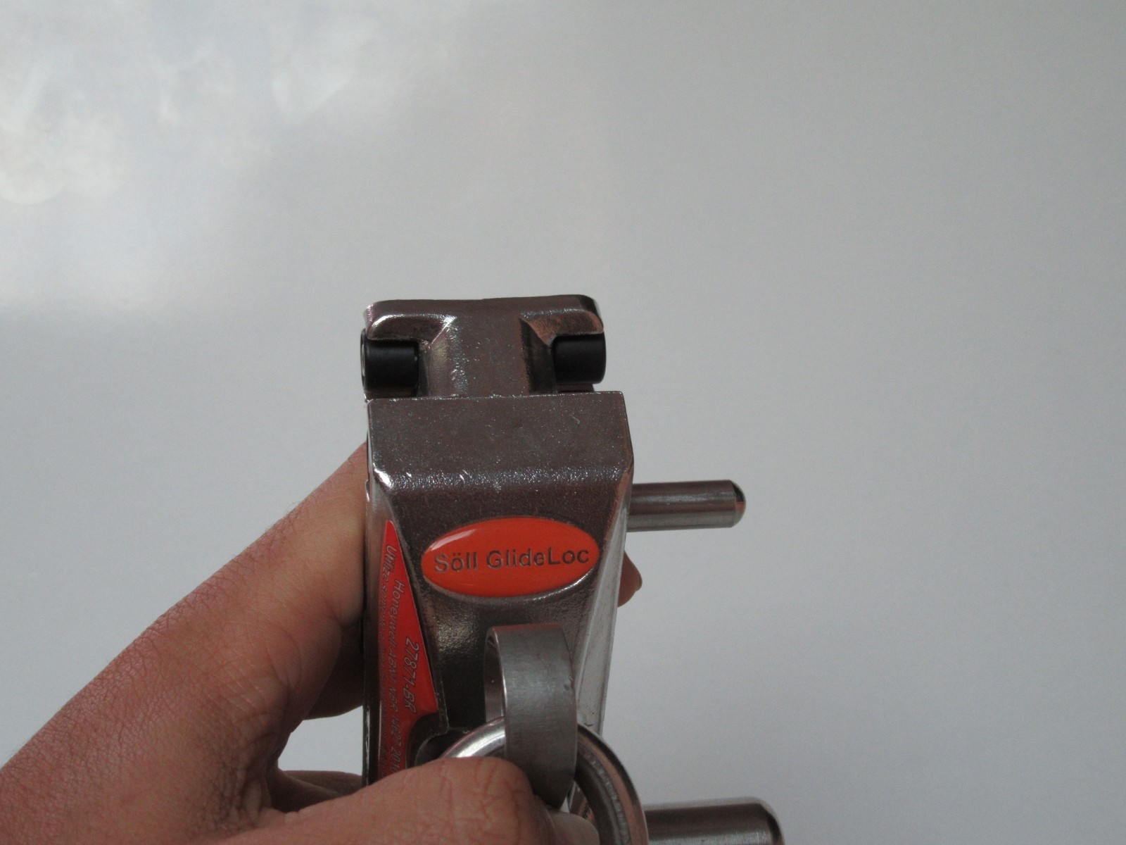 Honeywell Söll GlideLoc Fall Arrester 27871-BR Safety Shunt w/ Carabiner - Exc