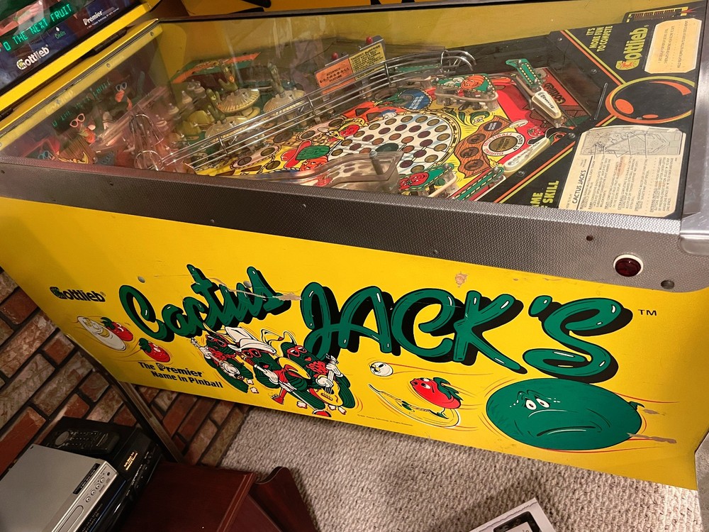 CACTUS JACK PINBALL MACHINE