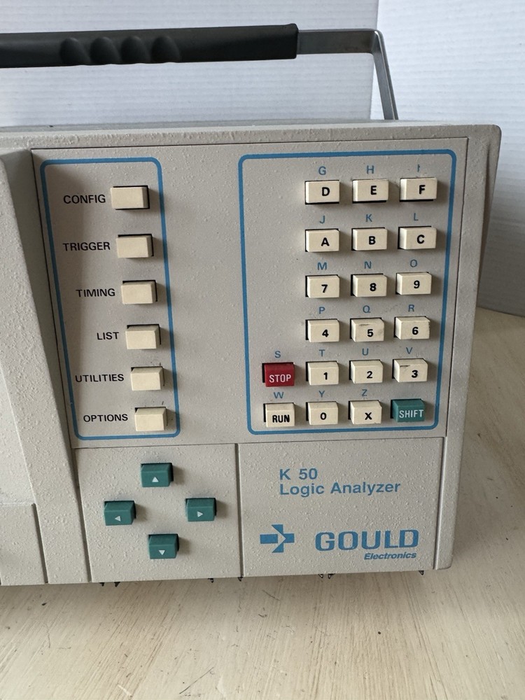 Gould K-50 Logic Analyzer Model 8711FB035 General Purpose Powers On (Untested)