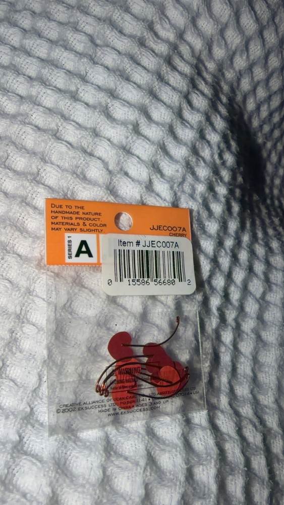 Super Rare!! Jolees Mini Cherries Cherry Fruit 3D Scrapbook