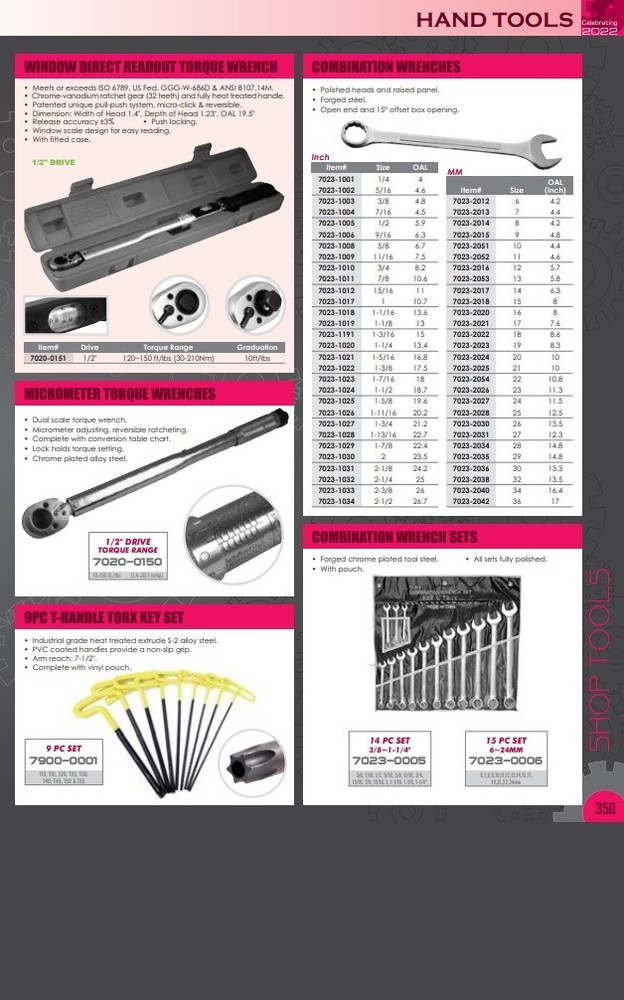 8MM COMBINATION WRENCH (7023-2014)