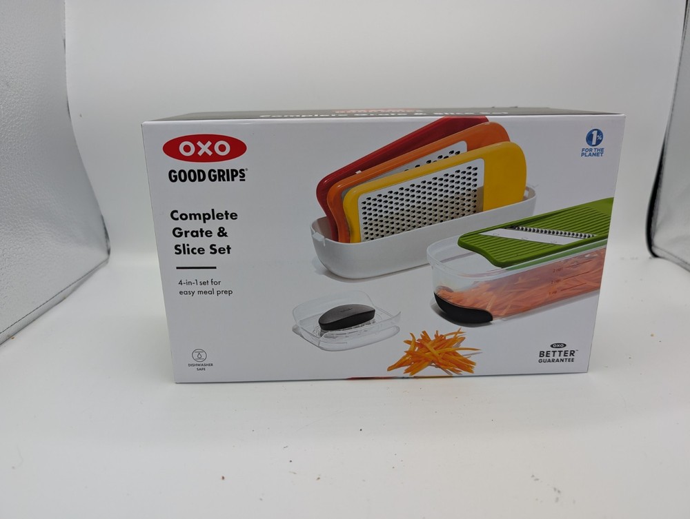 OXO Softworks Complete Grate and Slice 4 in 1 Set