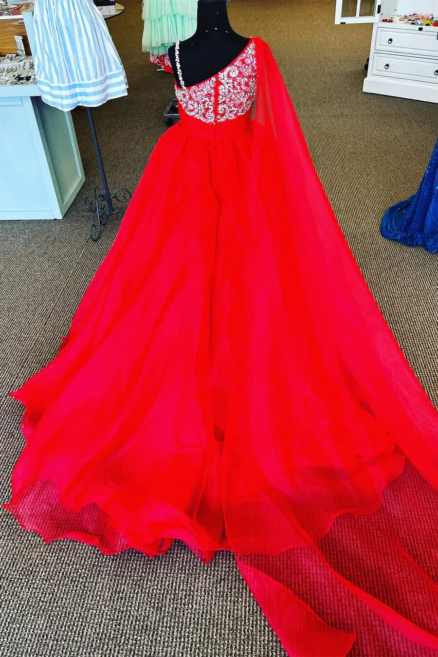 Jenniferwu Custom Made Girl Dress Evening Formal pageant Prom Dress Gown