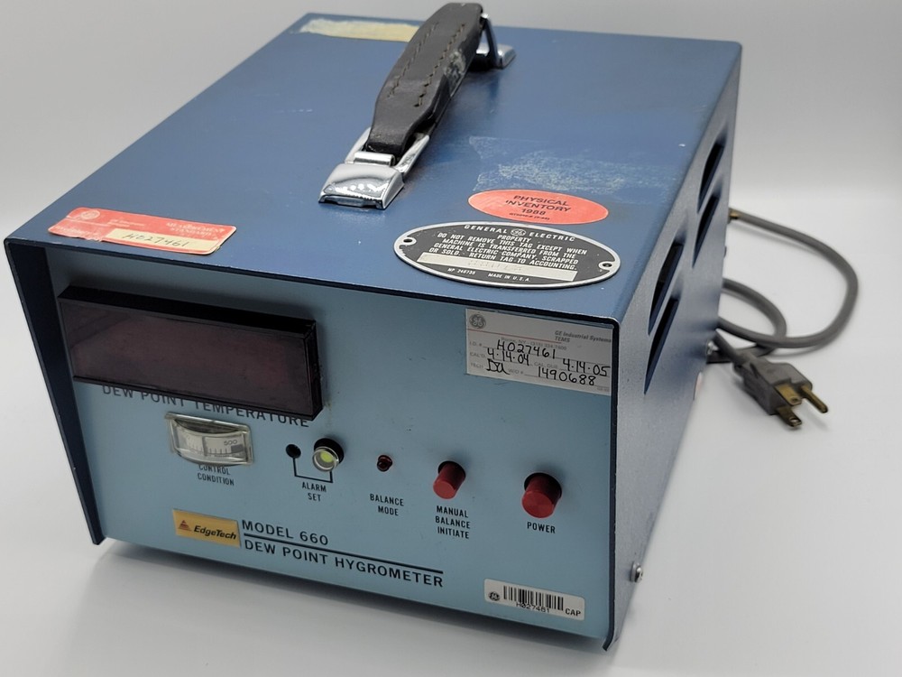 EdgeTech (EG&G) Model 660 Dew Point Hygrometer