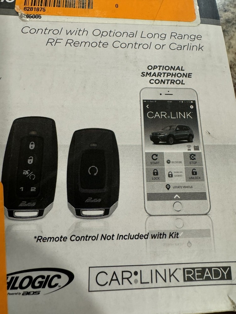 Pursuit Prosecrs Security System Remote Start Keyless Entry Use w/carlink