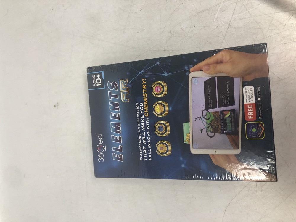 360ed Elements AR Flashcards & App - Chemistry Learning Kit