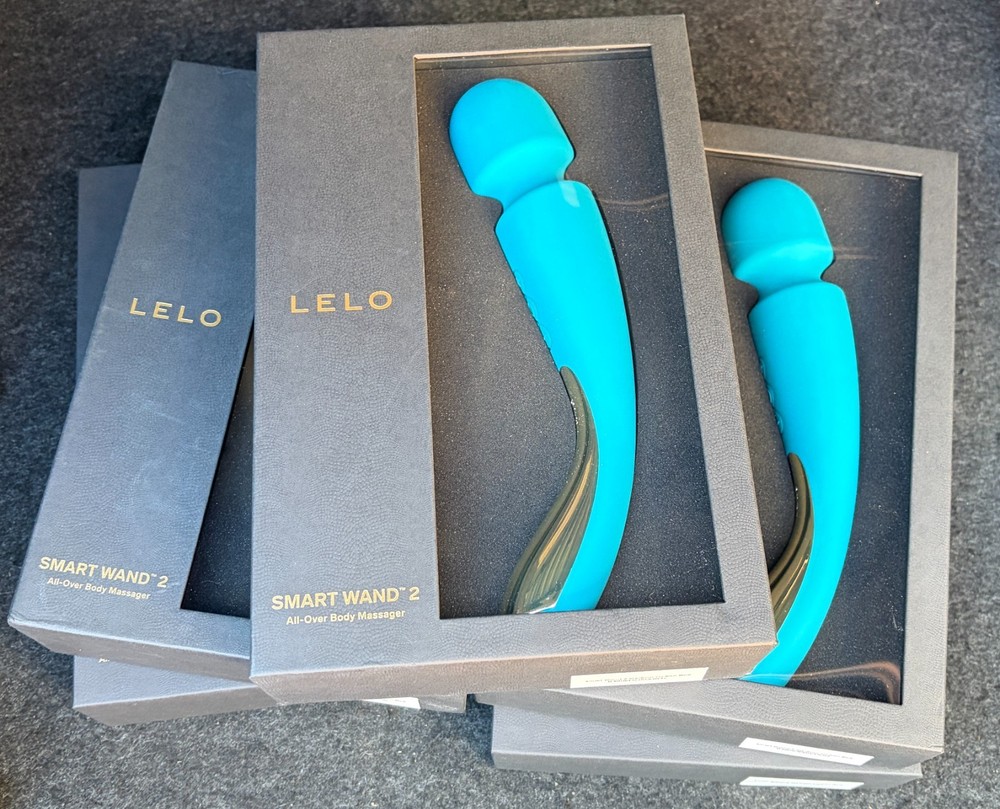 Lelo Smart Wand 2 Massager Medium Ocean Blue