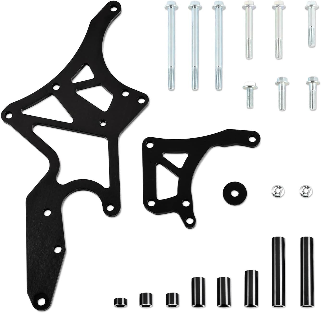 For LS Engine Serpentine Bracket Alternator Power Steering Pump Swap Conversion