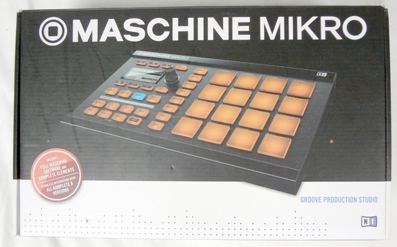 Native Instruments Maschine Mikro MK3 MIDI Beat Drum Pad Production Controller!