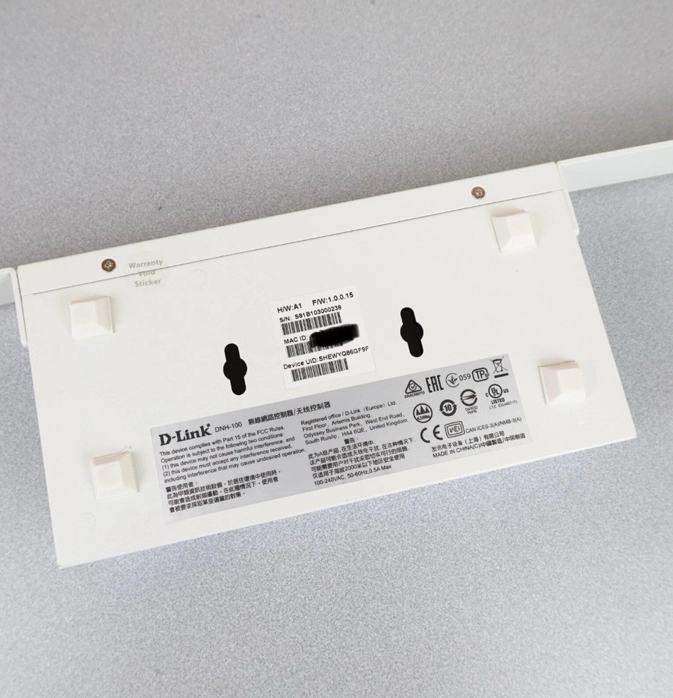 D-Link DNH-100 Nuclias LAN Controller Hub Network White Good