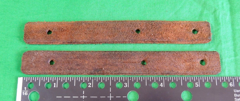 SKS Sling Leather Strip End Tab Loop PAIR (NO Keepers)