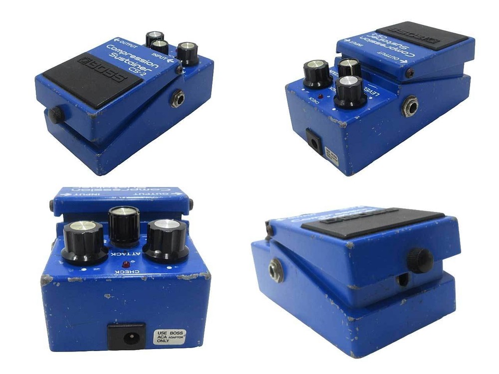 Boss Cs-2 Compression Sustainer 1984 Kagoshima Store