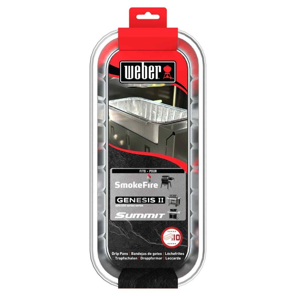 Weber's Aluminum Drip Pans - 6498