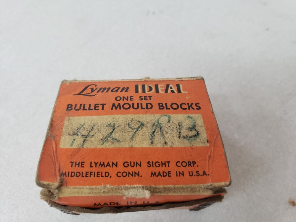 Lyman Ideal 429RB Reloading Mold Block 429 Ball