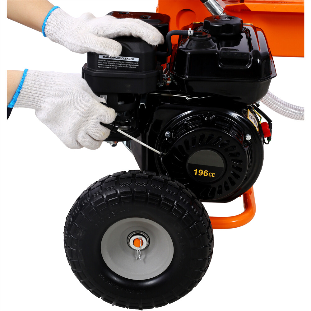 Log Splitter Portable 20 Ton Auto Return Ram System Gear Pump 7HP Engine EPA
