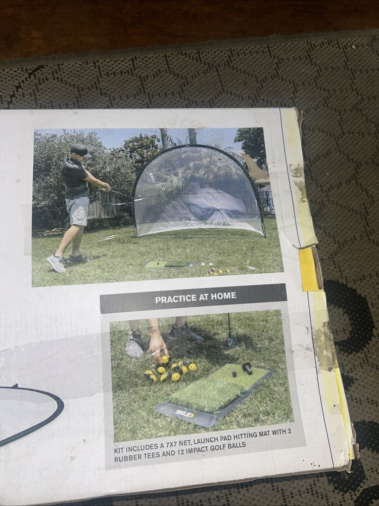 SKLZ Home Driving Range Kit Easy Setup Golf Range Set NEW Open Box