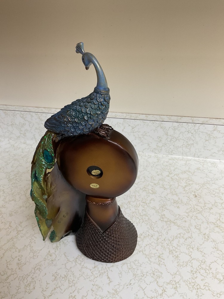 Decorative Peacock Clock originally sold by CRACKER BARREL