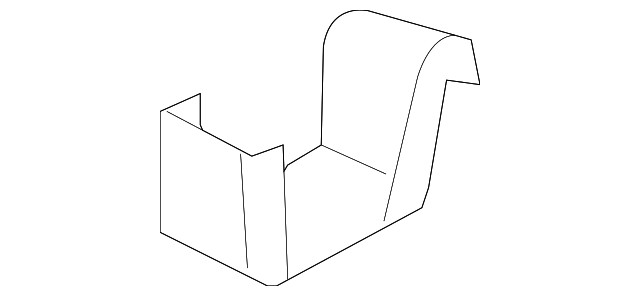 Genuine Mazda Frame Side Member Bracket CC43-53-82X