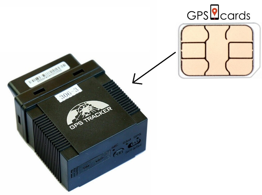 SIM CARD for Coban Gps Tracker 306A 3G OBD Gps Tracker