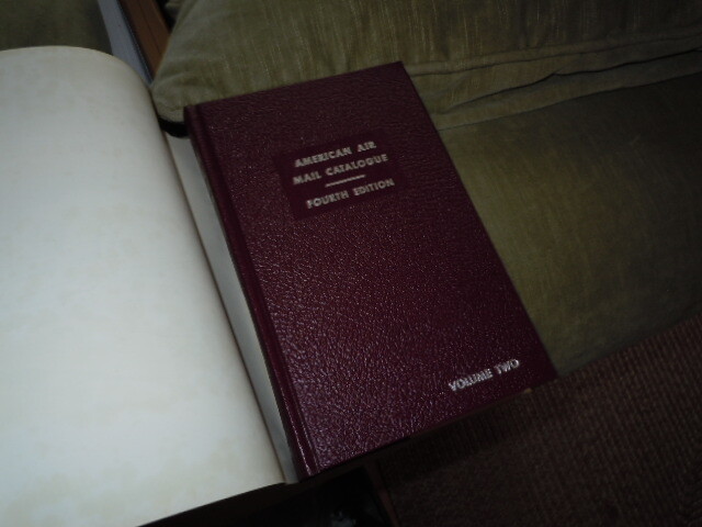AMERICAN AIRMAIL CATALOGUE Volume 1 & 2 Both 4th editions. HC/DJ